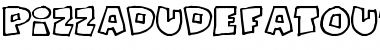 Download PizzaDudeFatOutline Font Download PizzaDudeFatOutline Font