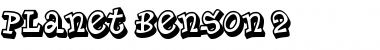 Download Planet Benson 2 Font Download Planet Benson 2 Font