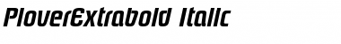 Download PloverExtrabold Font Download PloverExtrabold Font
