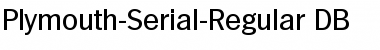 Download Plymouth-Serial DB Font Download Plymouth-Serial DB Font