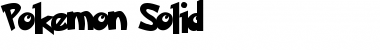 Download Pokemon Font Download Pokemon Font