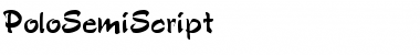 Download PoloSemiScript Font Download PoloSemiScript Font
