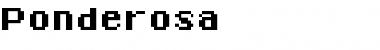 Download Ponderosa Font Download Ponderosa Font