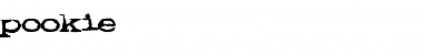 Download pookie Font Download pookie Font