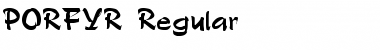 Download PORFYR Font Download PORFYR Font