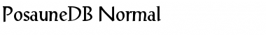 Download PosauneDB Font Download PosauneDB Font