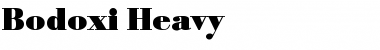 Download Bodoxi-Heavy Font Download Bodoxi-Heavy Font