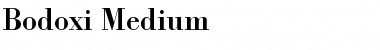 Download Bodoxi-Medium Font Download Bodoxi-Medium Font
