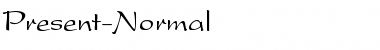 Download Present-Normal Font Download Present-Normal Font