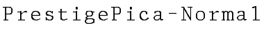 Download PrestigePica-Normal Font Download PrestigePica-Normal Font