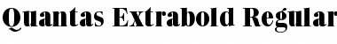 Download Quantas Extrabold Font Download Quantas Extrabold Font