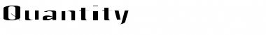 Download Quantity Font Download Quantity Font
