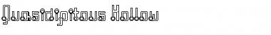Download Quasidipitous Hollow Font Download Quasidipitous Hollow Font