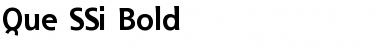 Download Que SSi Font Download Que SSi Font