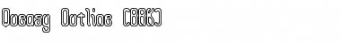 Download Queasy Outline (BRK) Font Download Queasy Outline (BRK) Font