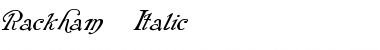 Download Rackham Italic Font Download Rackham Italic Font