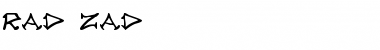 Download Rad Zad Font Download Rad Zad Font