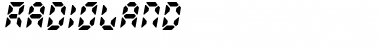 Download Radioland Font Download Radioland Font