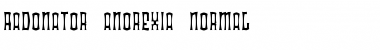 Download Radonator Anorexia Font Download Radonator Anorexia Font