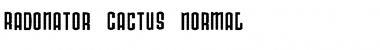 Download Radonator Cactus Font Download Radonator Cactus Font