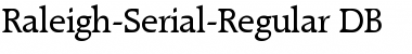 Download Raleigh-Serial DB Font Download Raleigh-Serial DB Font