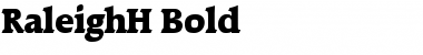 Download RaleighH Font Download RaleighH Font