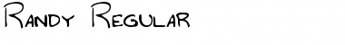 Download Randy Font Download Randy Font