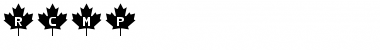 Download RCMP Font Download RCMP Font