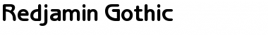 Download Redjamin Gothic Font Download Redjamin Gothic Font