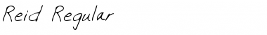Download Reid Font Download Reid Font