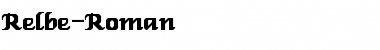 Download Relbe-Roman Font Download Relbe-Roman Font