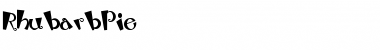 Download RhubarbPie Font Download RhubarbPie Font