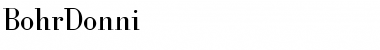 Download BohrDonni Font Download BohrDonni Font