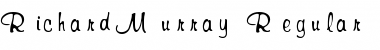 Download RichardMurray Font Download RichardMurray Font