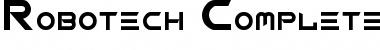 Download Robotech Complete Font Download Robotech Complete Font