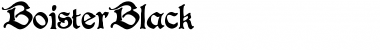 Download BoisterBlack Font Download BoisterBlack Font