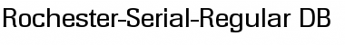 Download Rochester-Serial DB Font Download Rochester-Serial DB Font