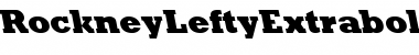 Download RockneyLeftyExtrabold Font Download RockneyLeftyExtrabold Font