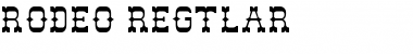 Download Rodeo Font Download Rodeo Font