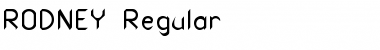 Download RODNEY Font Download RODNEY Font