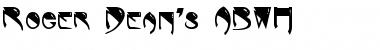 Download Roger Dean's ABWH Font Download Roger Dean's ABWH Font