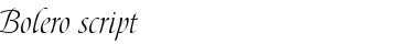 Download Bolero script Font Download Bolero script Font