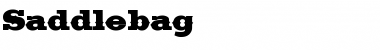 Download Saddlebag Font Download Saddlebag Font