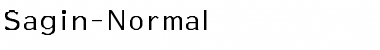 Download Sagin-Normal Font Download Sagin-Normal Font
