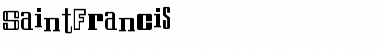 Download SaintFrancis Font Download SaintFrancis Font