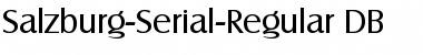 Download Salzburg-Serial DB Font Download Salzburg-Serial DB Font
