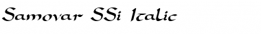 Download Samovar SSi Font Download Samovar SSi Font