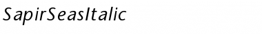 Download SapirSeasItalic Font Download SapirSeasItalic Font