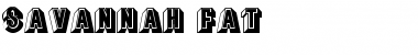 Download Savannah Fat Font Download Savannah Fat Font