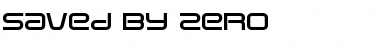 Download Saved By Zero Font Download Saved By Zero Font